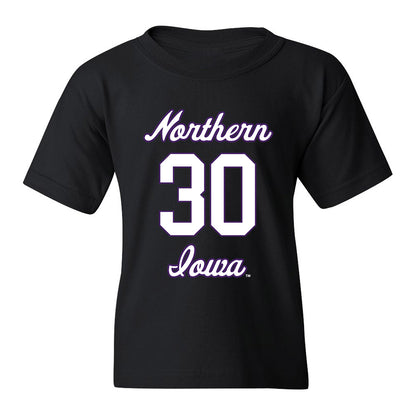 Northern Iowa - NCAA Men's Basketball : Hunter Jacobson - Youth T-Shirt