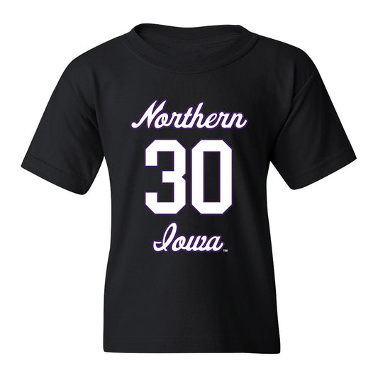 Northern Iowa - NCAA Men's Basketball : Hunter Jacobson - Youth T-Shirt