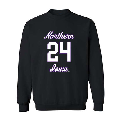 Northern Iowa - NCAA Men's Basketball : Jalen Wilson - Replica Shersey Crewneck Sweatshirt-0