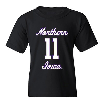 Northern Iowa - NCAA Men's Basketball : Ismael Diouf - Replica Shersey Youth T-Shirt-0
