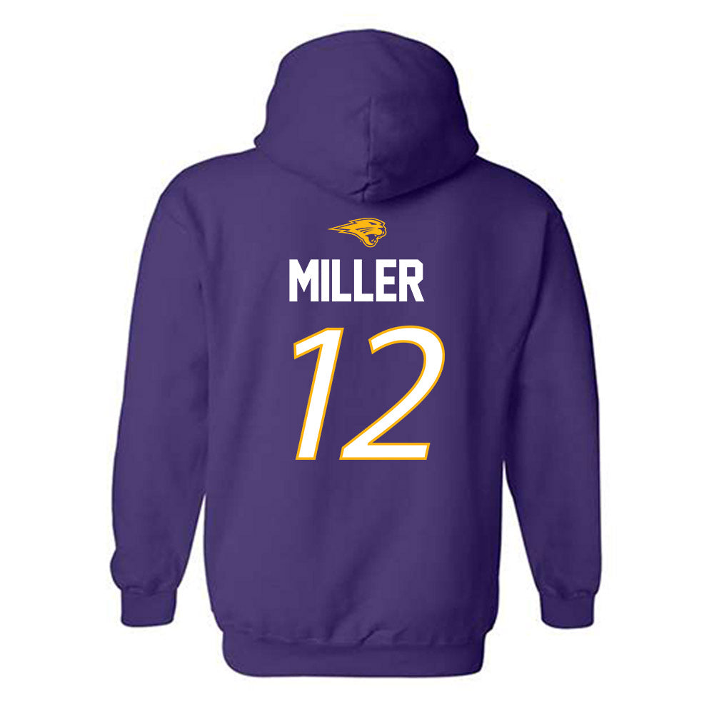 Northern Iowa - NCAA Men's Basketball : Charlie Miller - Hooded Sweatshirt