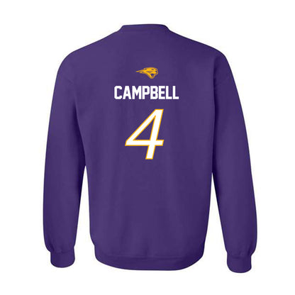 Northern Iowa - NCAA Men's Basketball : Trey Campbell - Crewneck Sweatshirt