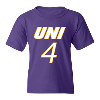 Northern Iowa - NCAA Men's Basketball : Trey Campbell - Youth T-Shirt