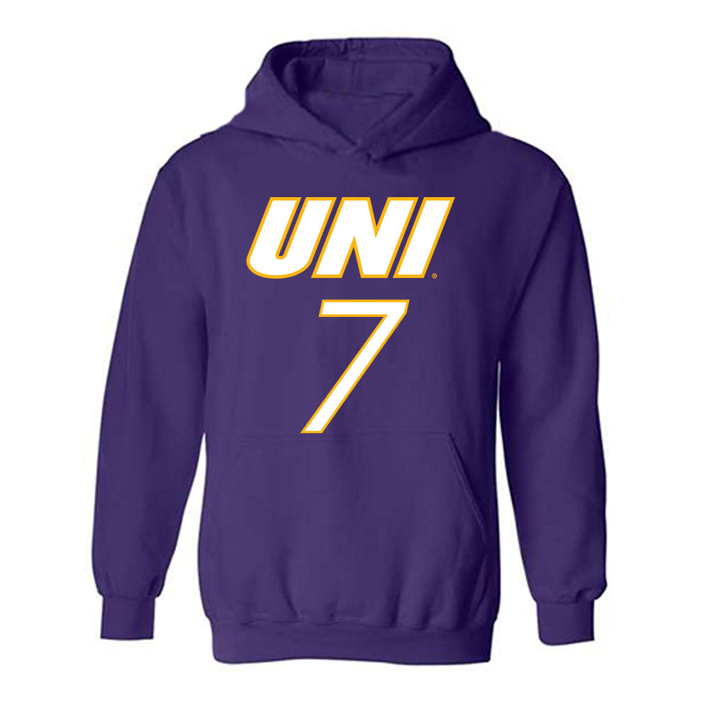 Northern Iowa - NCAA Men's Basketball : Ben Schwieger - Hooded Sweatshirt