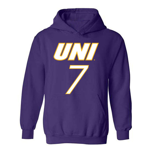 Northern Iowa - NCAA Men's Basketball : Ben Schwieger - Hooded Sweatshirt