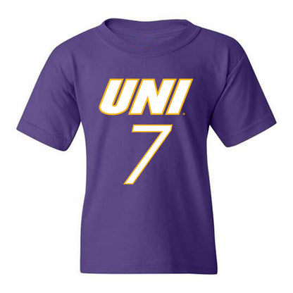 Northern Iowa - NCAA Men's Basketball : Ben Schwieger - Youth T-Shirt