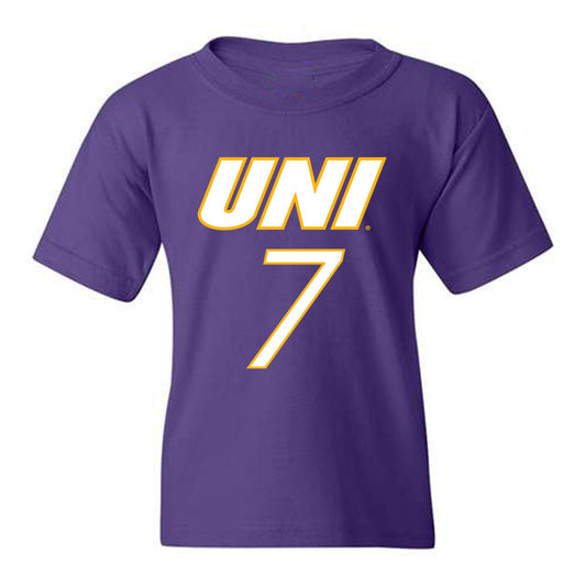 Northern Iowa - NCAA Men's Basketball : Ben Schwieger - Youth T-Shirt
