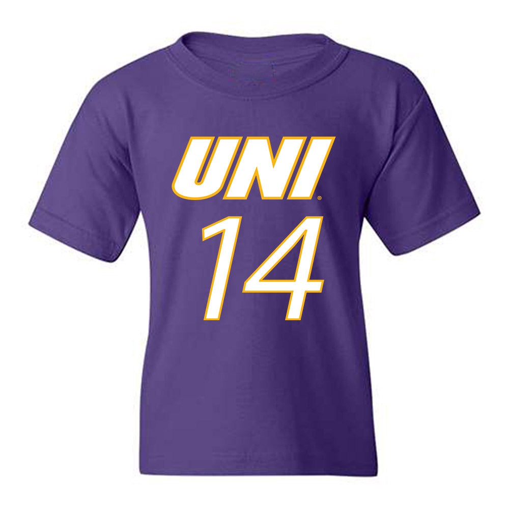 Northern Iowa - NCAA Men's Basketball : Tristan Smith - Replica Shersey Youth T-Shirt-0