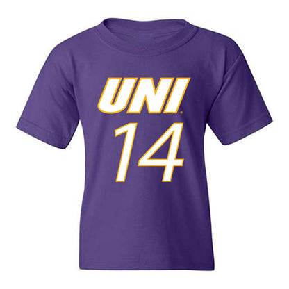 Northern Iowa - NCAA Men's Basketball : Tristan Smith - Replica Shersey Youth T-Shirt-0