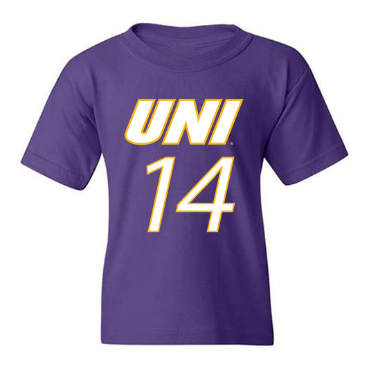 Northern Iowa - NCAA Men's Basketball : Tristan Smith - Replica Shersey Youth T-Shirt-0