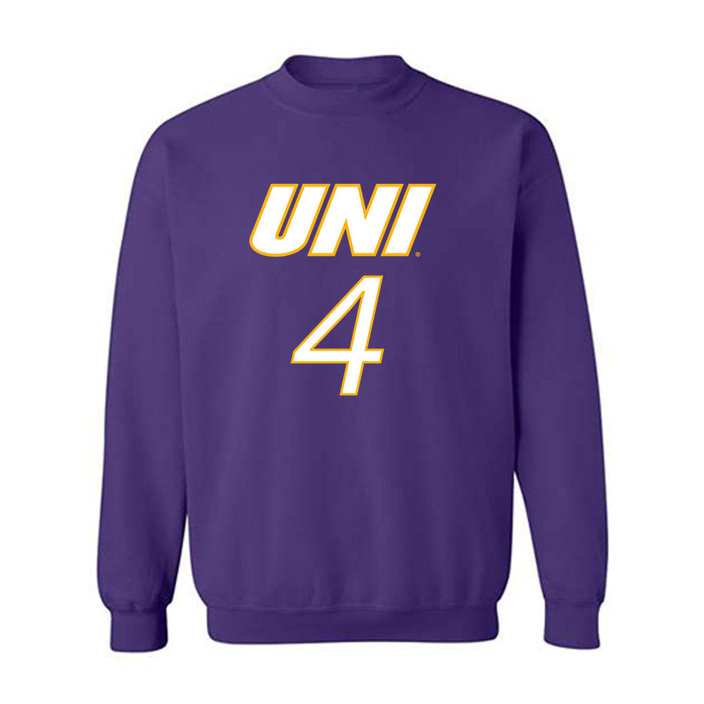 Northern Iowa - NCAA Men's Basketball : Trey Campbell - Crewneck Sweatshirt