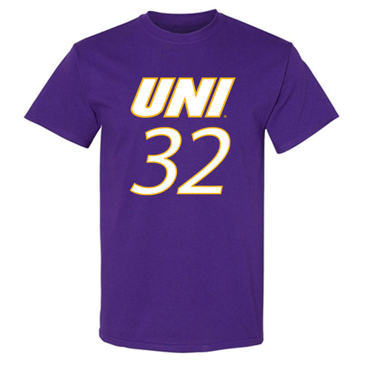Northern Iowa - NCAA Men's Basketball : Will Gerdes - Replica Shersey T-Shirt-0