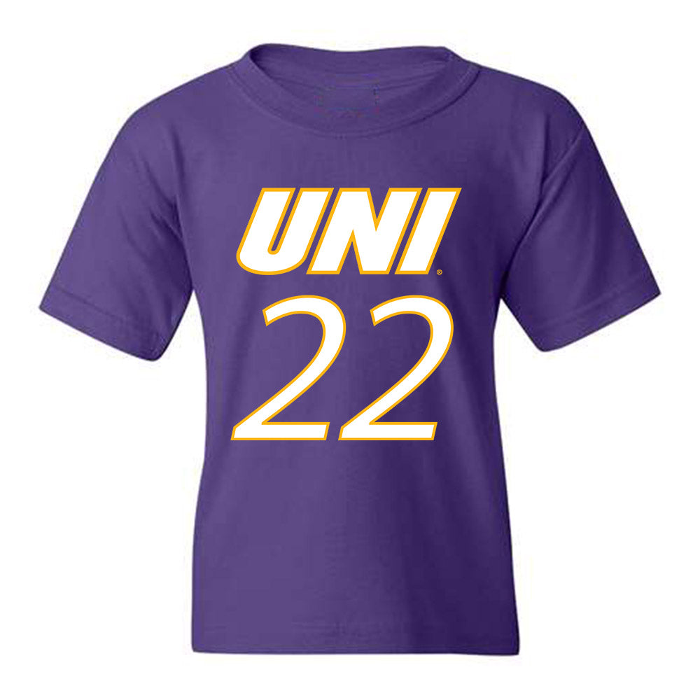 Northern Iowa - NCAA Men's Basketball : Kyle Pock - Youth T-Shirt