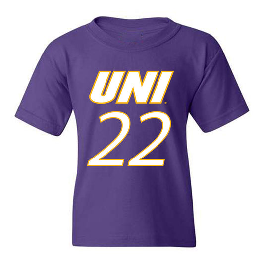 Northern Iowa - NCAA Men's Basketball : Kyle Pock - Youth T-Shirt
