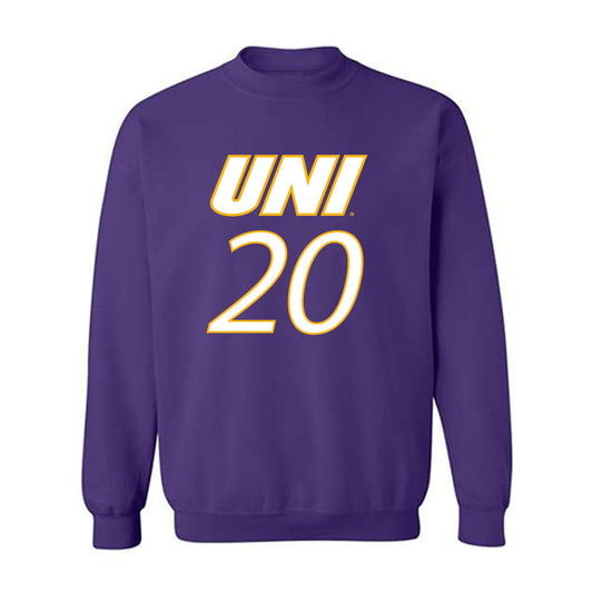 Northern Iowa - NCAA Men's Basketball : Chase Courbat - Crewneck Sweatshirt