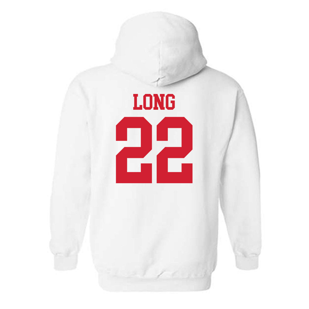 NC State - NCAA Women's Volleyball : Eva Long - Sports Shersey Hooded Sweatshirt-1