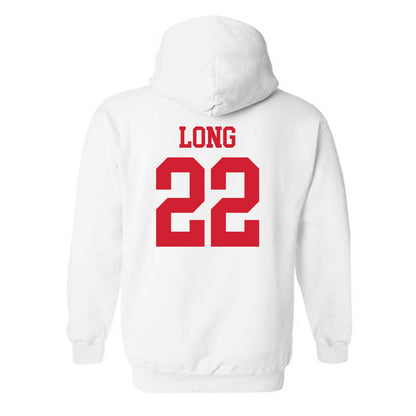 NC State - NCAA Women's Volleyball : Eva Long - Sports Shersey Hooded Sweatshirt-1