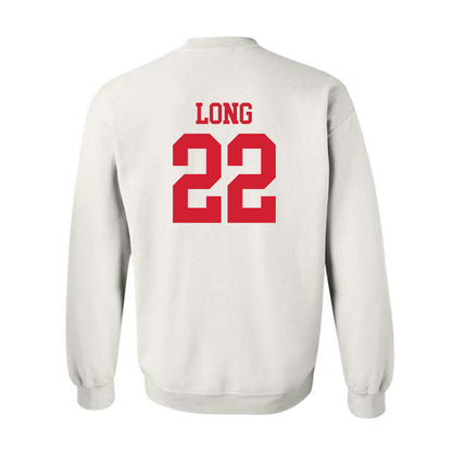 NC State - NCAA Women's Volleyball : Eva Long - Sports Shersey Crewneck Sweatshirt-1