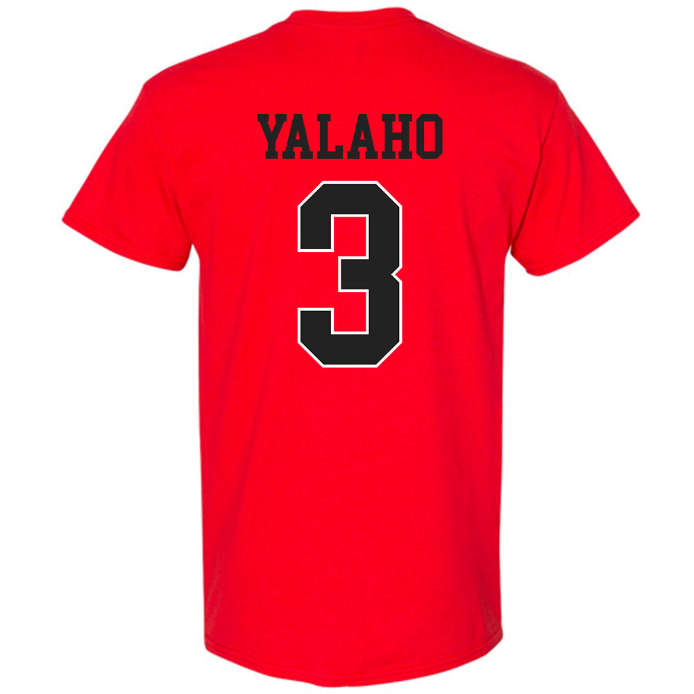 NC State - NCAA Men's Basketball : Eemeli Yalaho - Sports Shersey T-Shirt-1