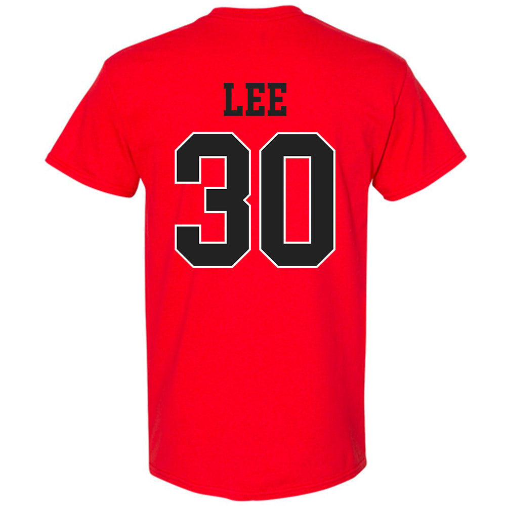NC State - NCAA Men's Basketball : Sung Jin Lee - Sports Shersey T-Shirt-1