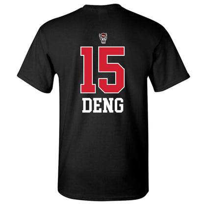 NC State - NCAA Men's Basketball : Jerry Deng - Sports Shersey T-Shirt-1