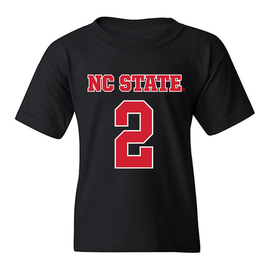 NC State - NCAA Men's Basketball : Paul McNeil - Sports Shersey Youth T-Shirt-0