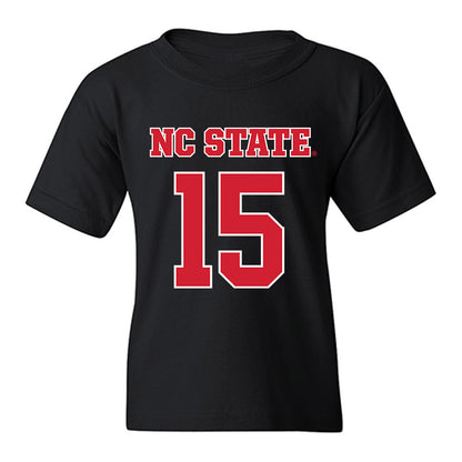 NC State - NCAA Men's Basketball : Jerry Deng - Sports Shersey Youth T-Shirt-0