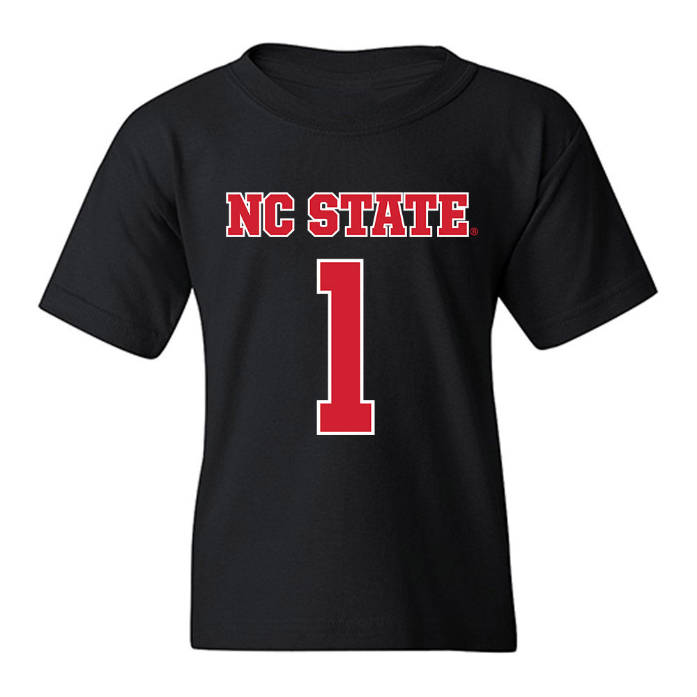 NC State - NCAA Men's Basketball : Christian Hammond - Sports Shersey Youth T-Shirt-0