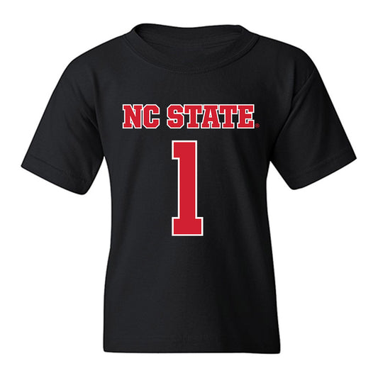 NC State - NCAA Men's Basketball : Christian Hammond - Sports Shersey Youth T-Shirt-0