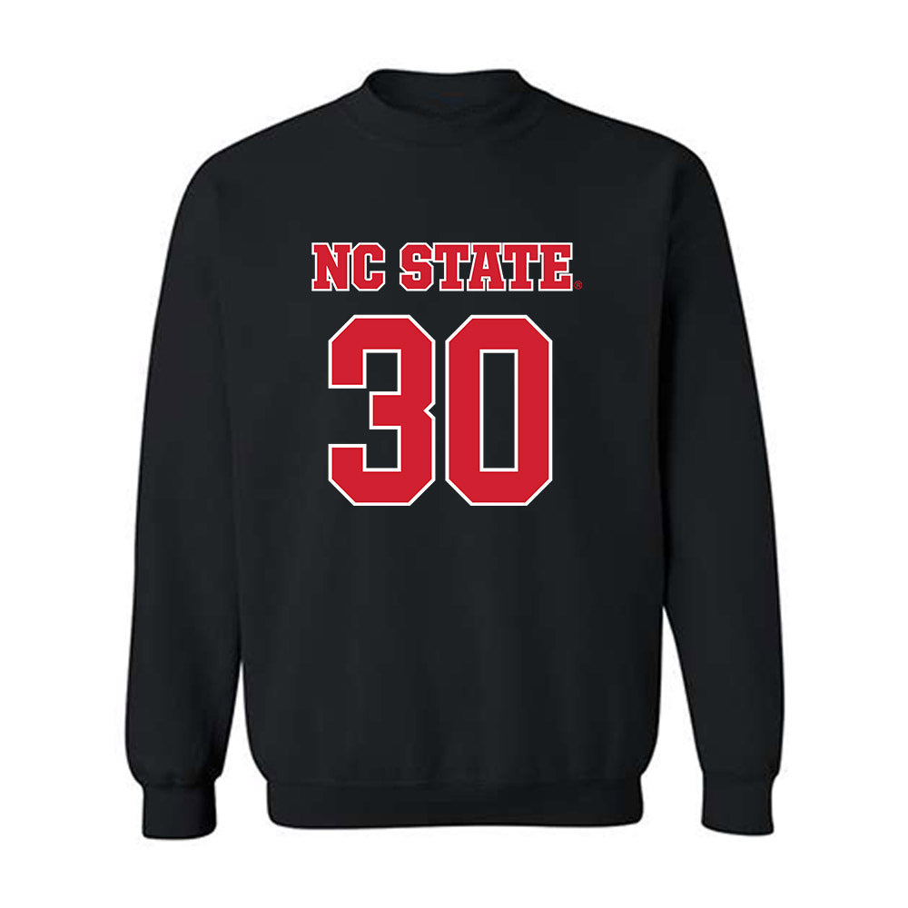 NC State - NCAA Men's Basketball : Sung Jin Lee - Sports Shersey Crewneck Sweatshirt-0