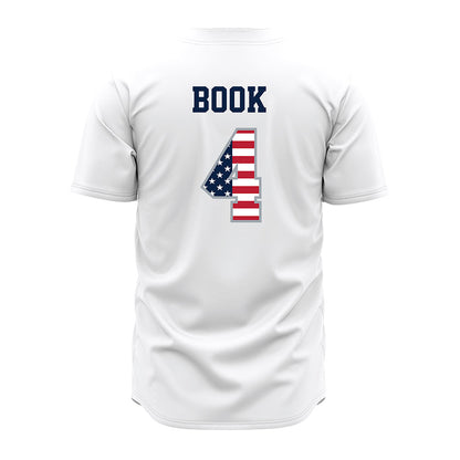 Troy - NCAA Baseball : Nolan Book - White Jersey-1