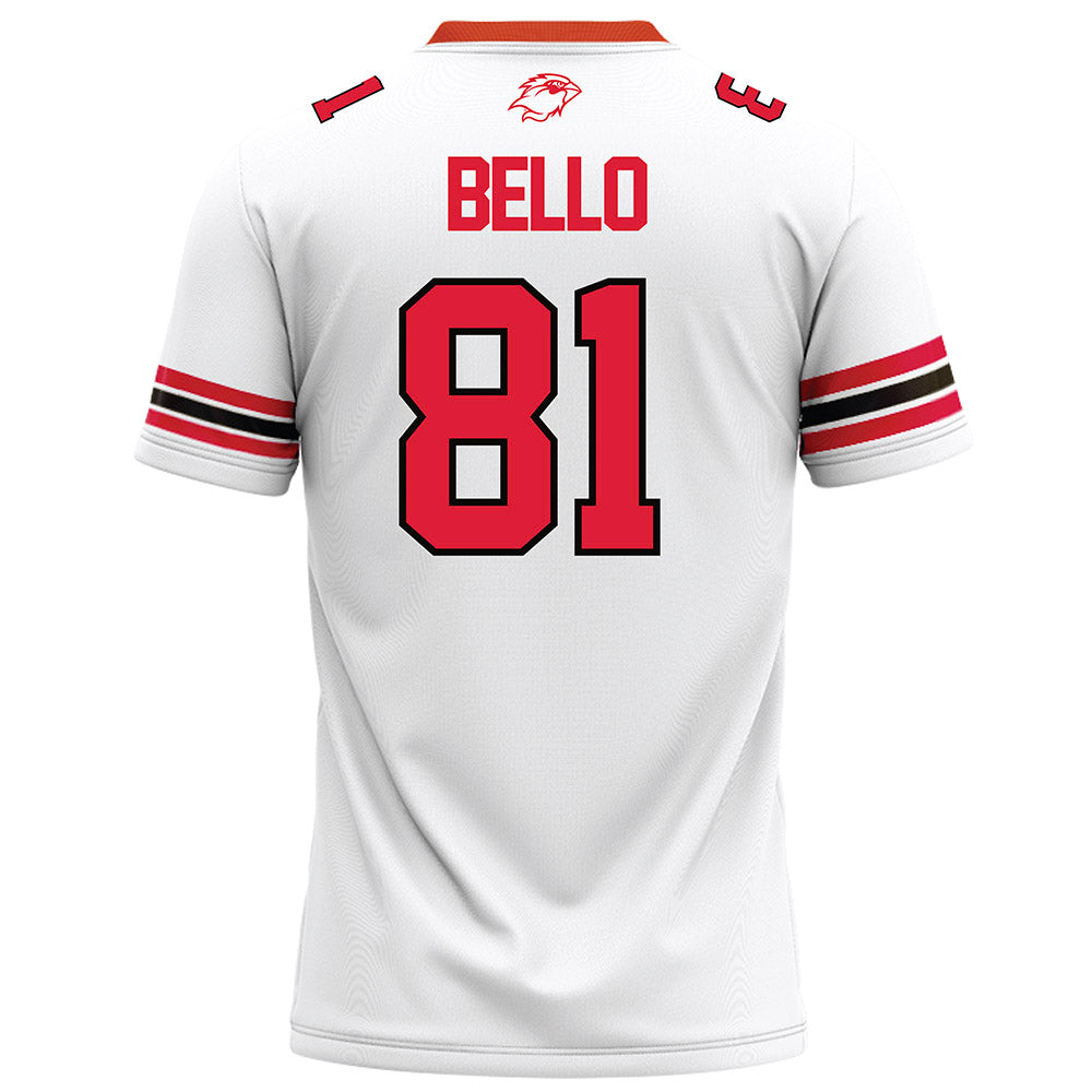 Lamar - NCAA Football : Bisi Bello - White Football Jersey-1