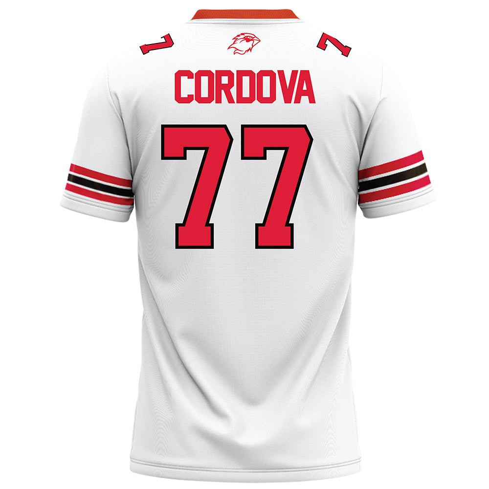 Lamar - NCAA Football : Colton Cordova - White Football Jersey-1