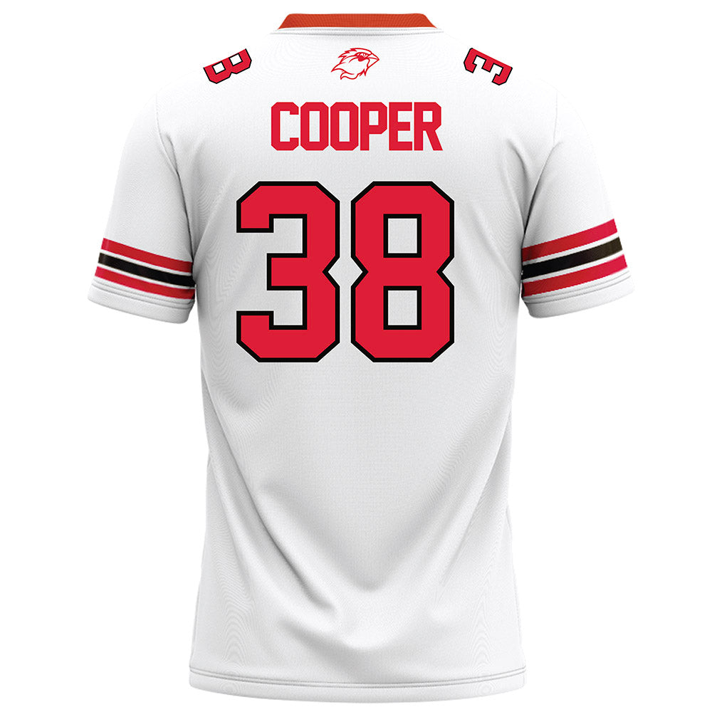 Lamar - NCAA Football : Jackson Cooper - White Football Jersey-1