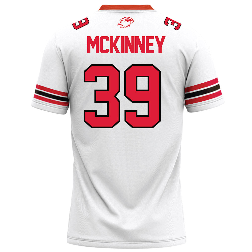 Lamar - NCAA Football : Etelridge McKinney - White Football Jersey-1