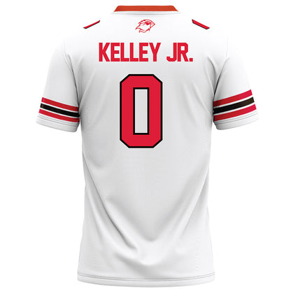 Lamar - NCAA Football : Lanar Kelley Jr. - White Football Jersey-1