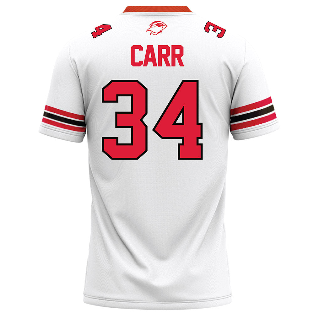 Lamar - NCAA Football : Ean Carr - White Football Jersey-1