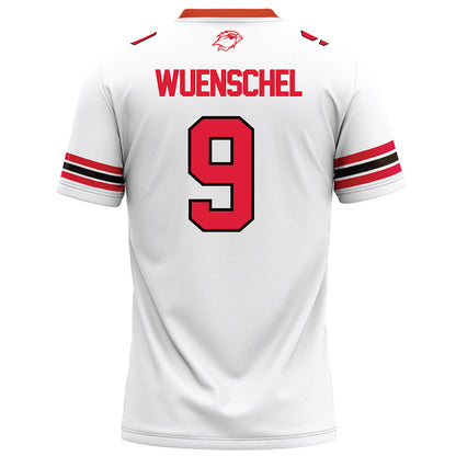 Lamar - NCAA Football : Mason Wuenschel - White Football Jersey-1