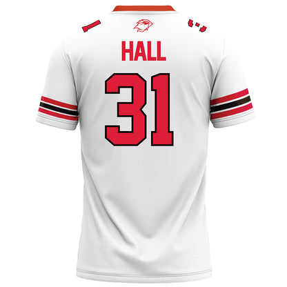 Lamar - NCAA Football : Kamron Hall - White Football Jersey-1