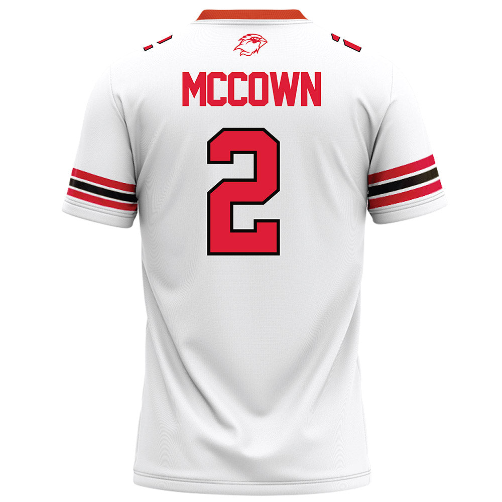 Lamar - NCAA Football : Aiden McCown - White Football Jersey-1