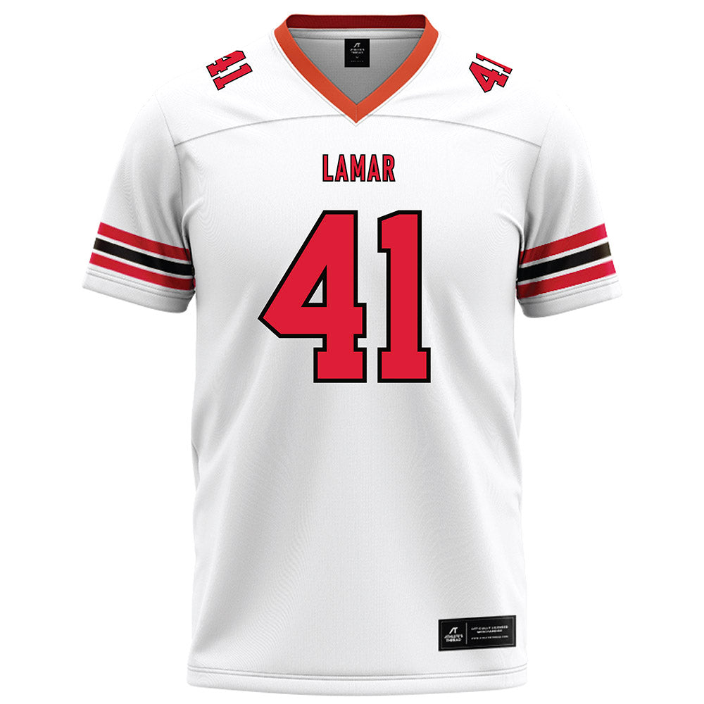 Lamar - NCAA Football : Nick Rossomando - White Football Jersey-0