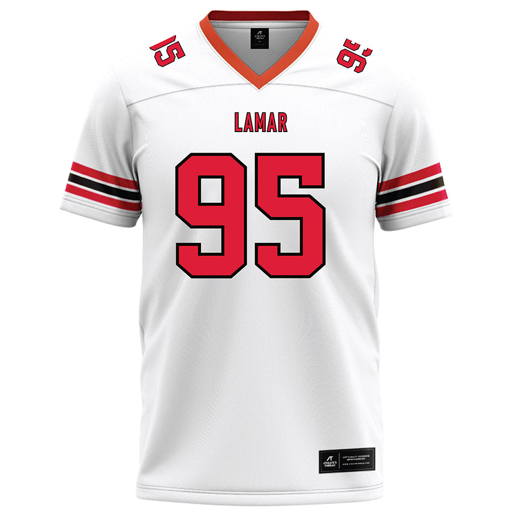 Lamar - NCAA Football : Tj Isiorho - White Football Jersey-0