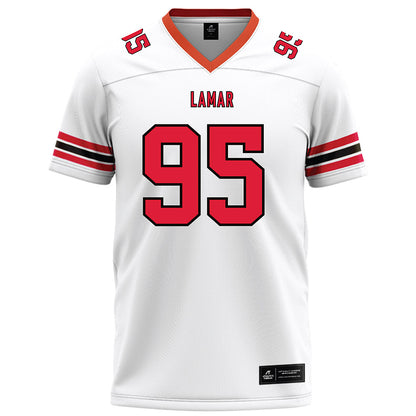 Lamar - NCAA Football : Tj Isiorho - White Football Jersey-0