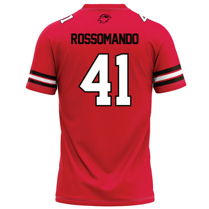 Lamar - NCAA Football : Nick Rossomando - Red Football Jersey-1