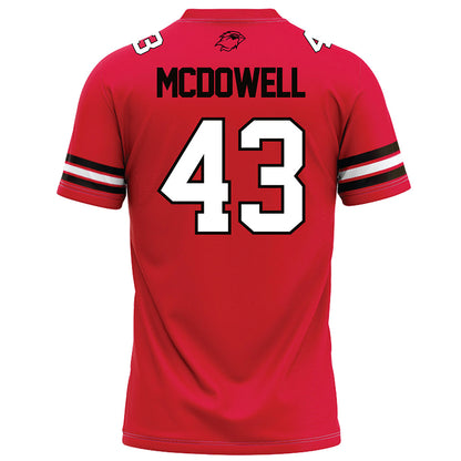 Lamar - NCAA Football : Ladamion Mcdowell - Red Football Jersey-1