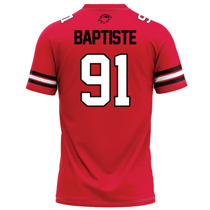 Lamar - NCAA Football : Kelvin Baptiste - Red Football Jersey-1