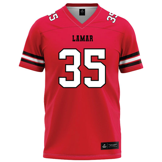 Lamar - NCAA Football : Cj Miller - Red Football Jersey-0