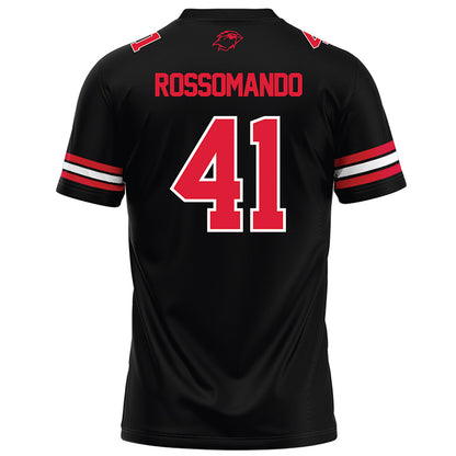 Lamar - NCAA Football : Nick Rossomando - Black Football Jersey-1