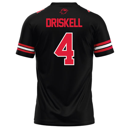 Lamar - NCAA Football : Davin Driskell - Black Football Jersey-1