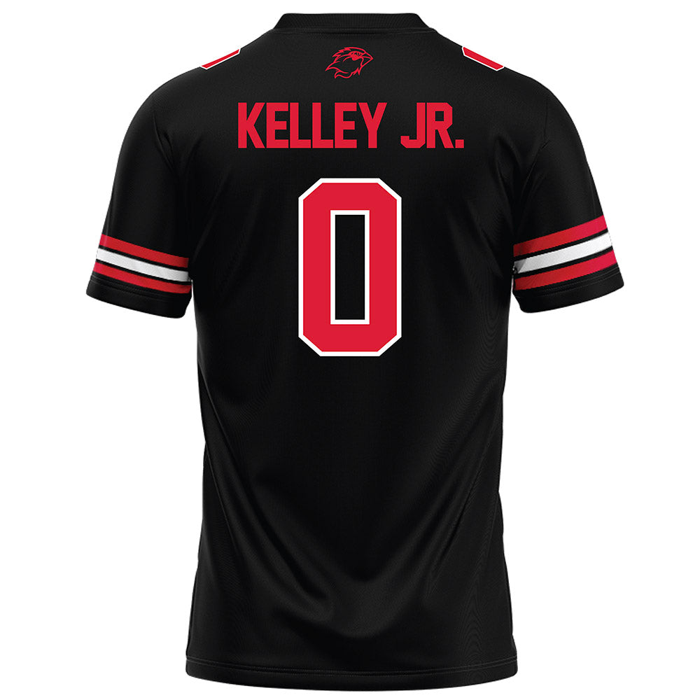 Lamar - NCAA Football : Lanar Kelley Jr. - Black Football Jersey-1